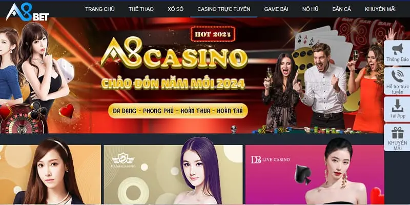 Casino - Nơi hội tụ tựa game hấp dẫn